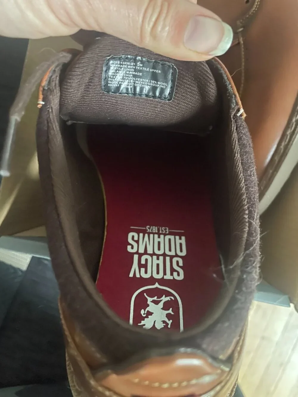 Stacy Adams barely worn